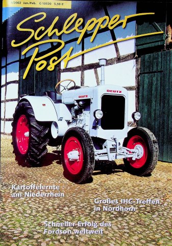 Deckblatt Schlepper Post (01/2002)